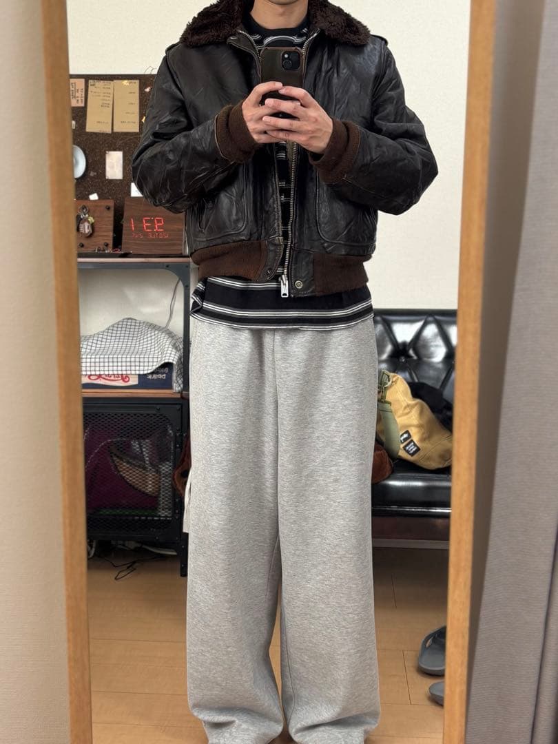 セイ 70s G-1フライトジャケット ダークブラウン ヴィンテージ