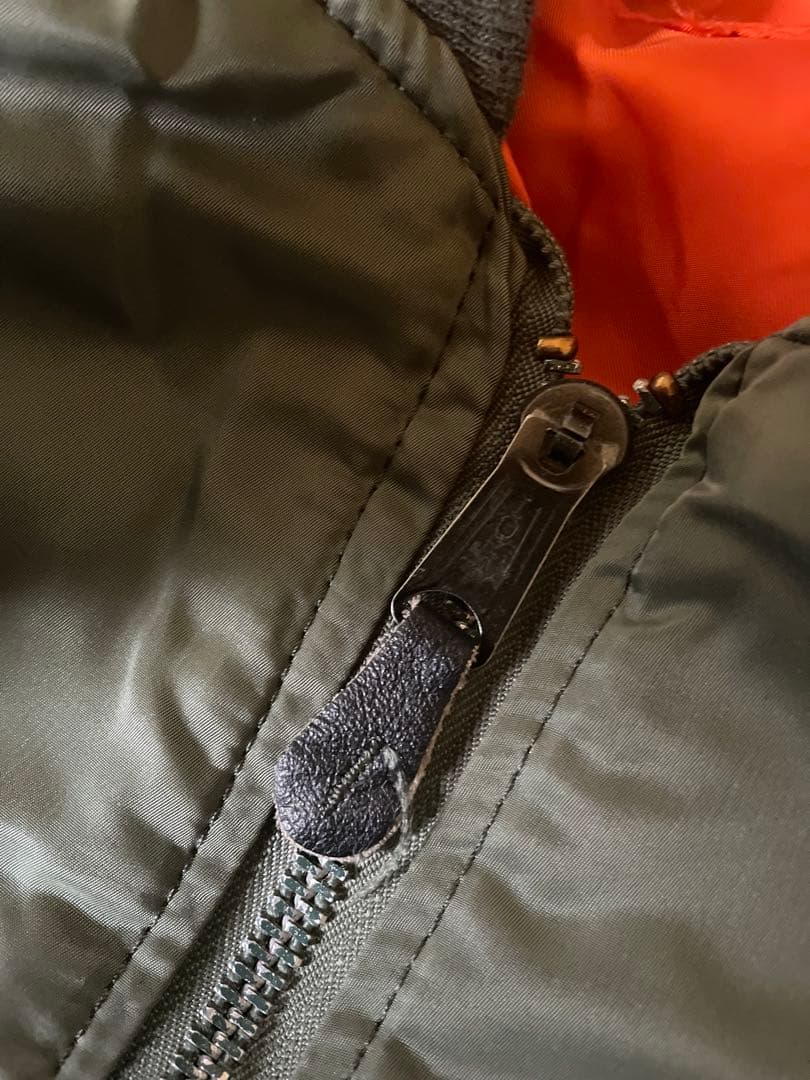 フライトジャケット MA-1 80s 90s ALPHA sizeL