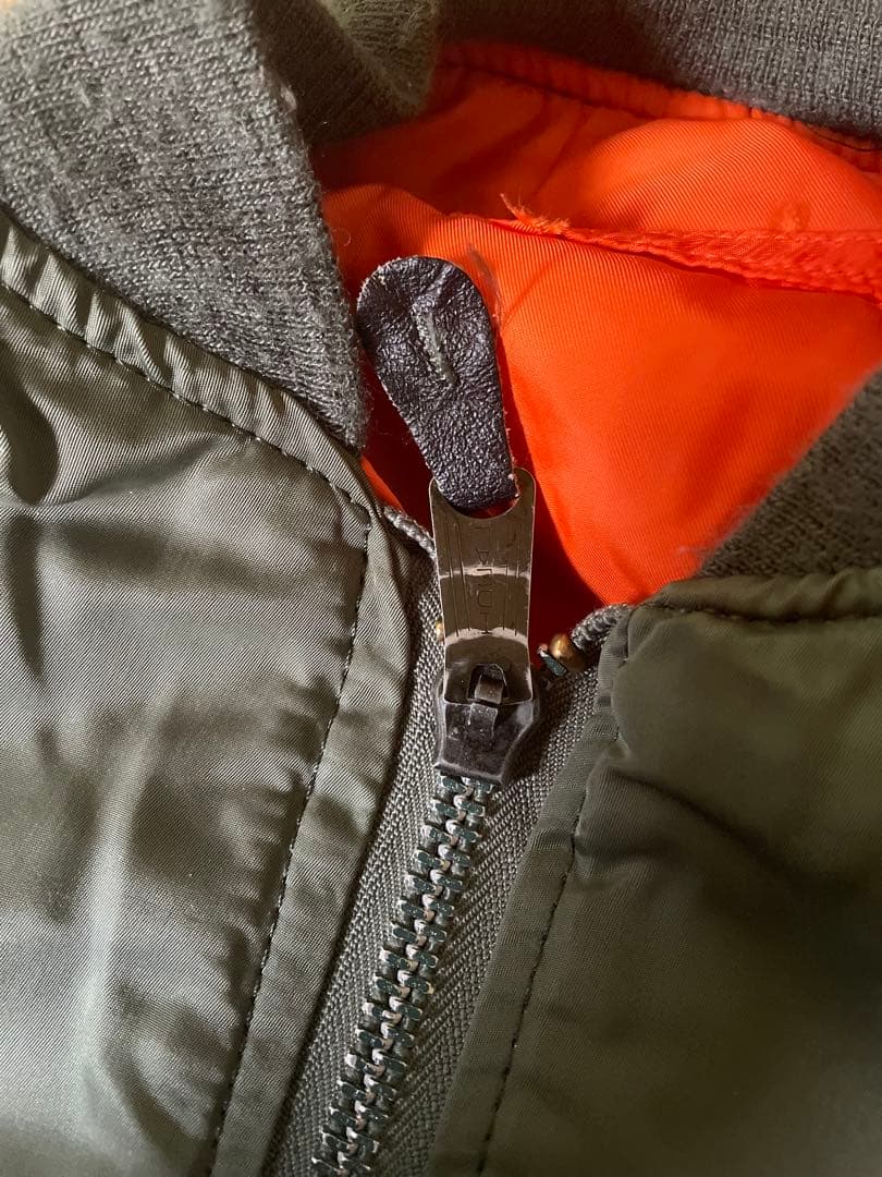 フライトジャケット MA-1 80s 90s ALPHA sizeL