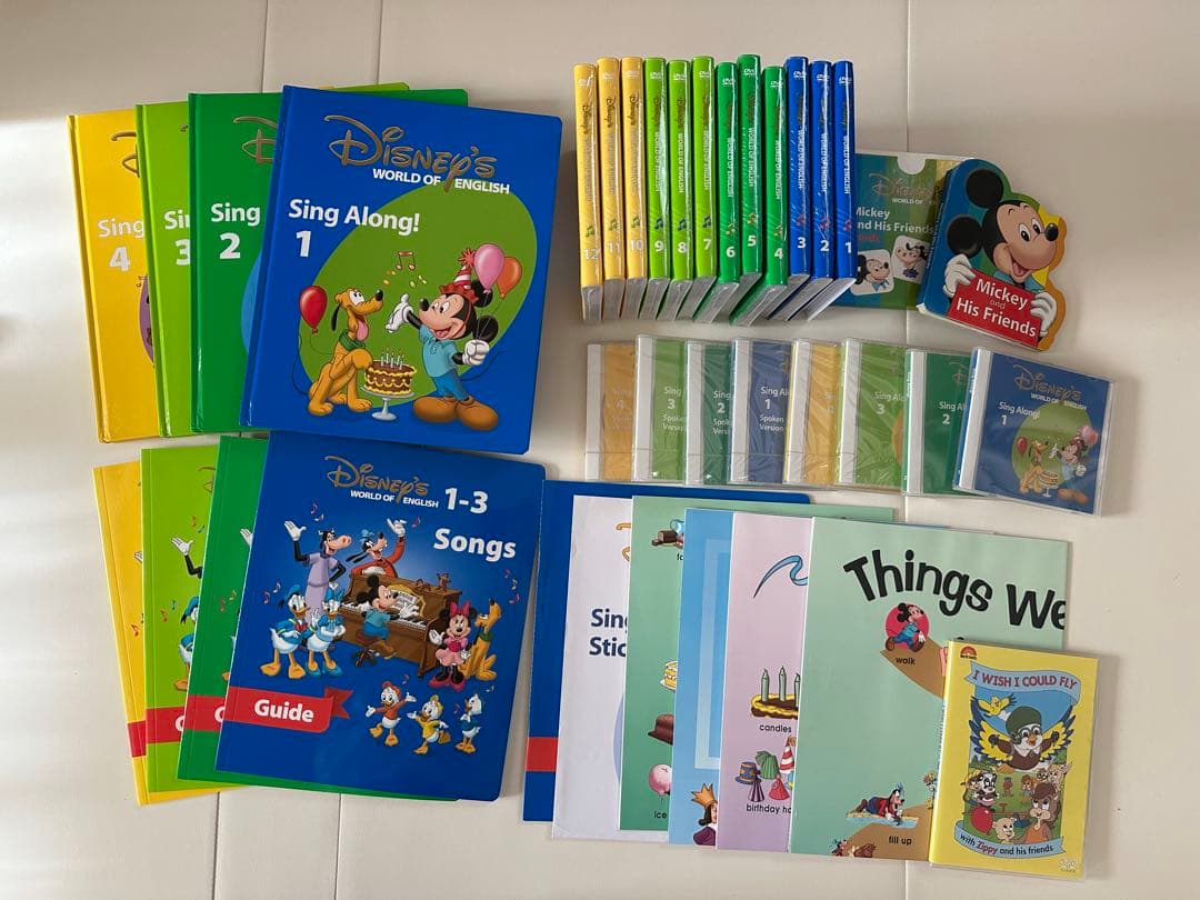 Disney's World of English Sing Along セット