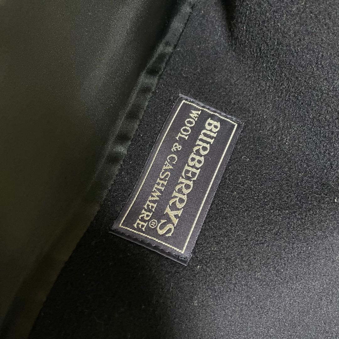 Burberry チェスター　ダブル　レディース　コート　金ボタン　ネイビー