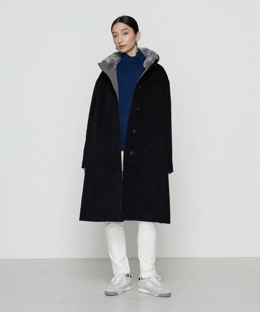 最終価格！K.T KIYOKO TAKASE 美品リアルファー　ロングコート