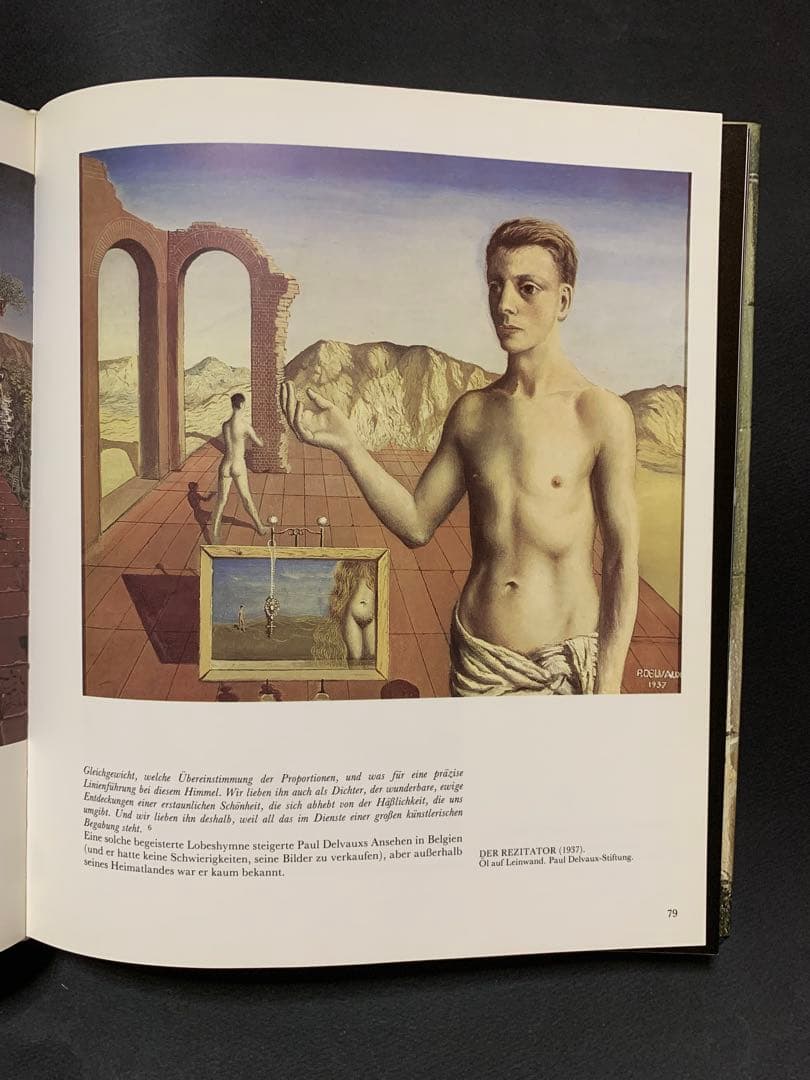 ポール・デルヴォー（Paul Delvaux)画集