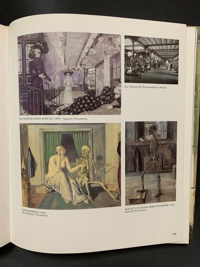 ポール・デルヴォー（Paul Delvaux)画集