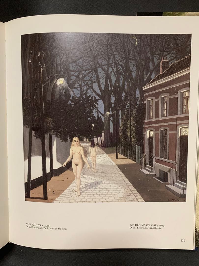ポール・デルヴォー（Paul Delvaux)画集