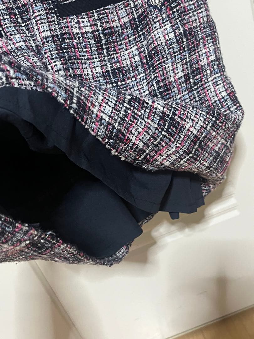 BEAMS golfツイード ミニスカート