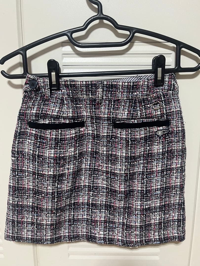 BEAMS golfツイード ミニスカート