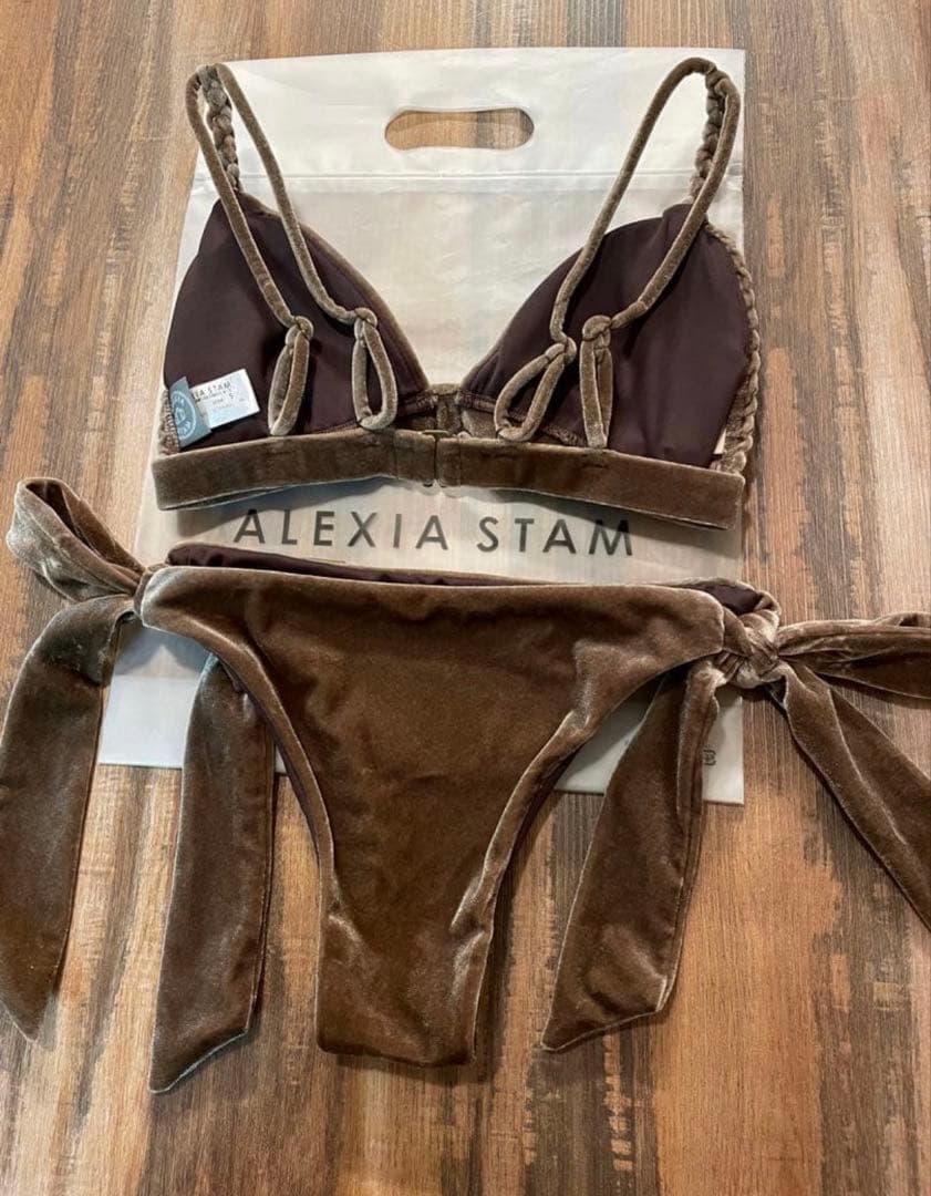 ALEXIA STAM セパレート水着 ブラウン
