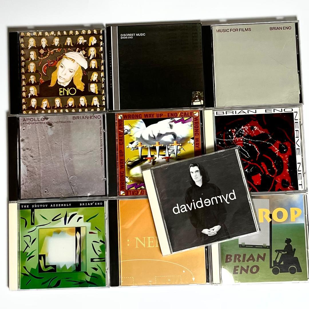 ♪ ブライアン・イーノ CD 9枚セット+1
