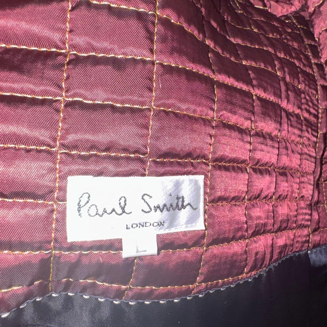 ポールスミス ハウンドトゥースチェスターコート