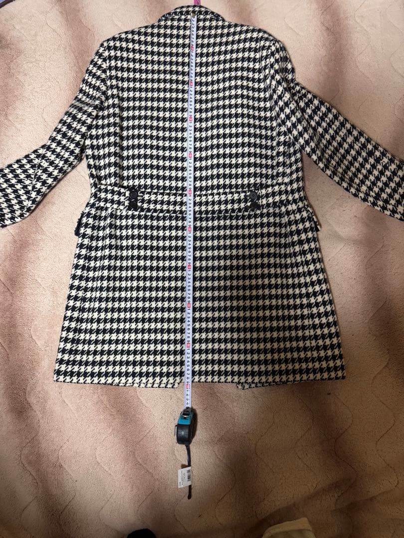 ポールスミス ハウンドトゥースチェスターコート