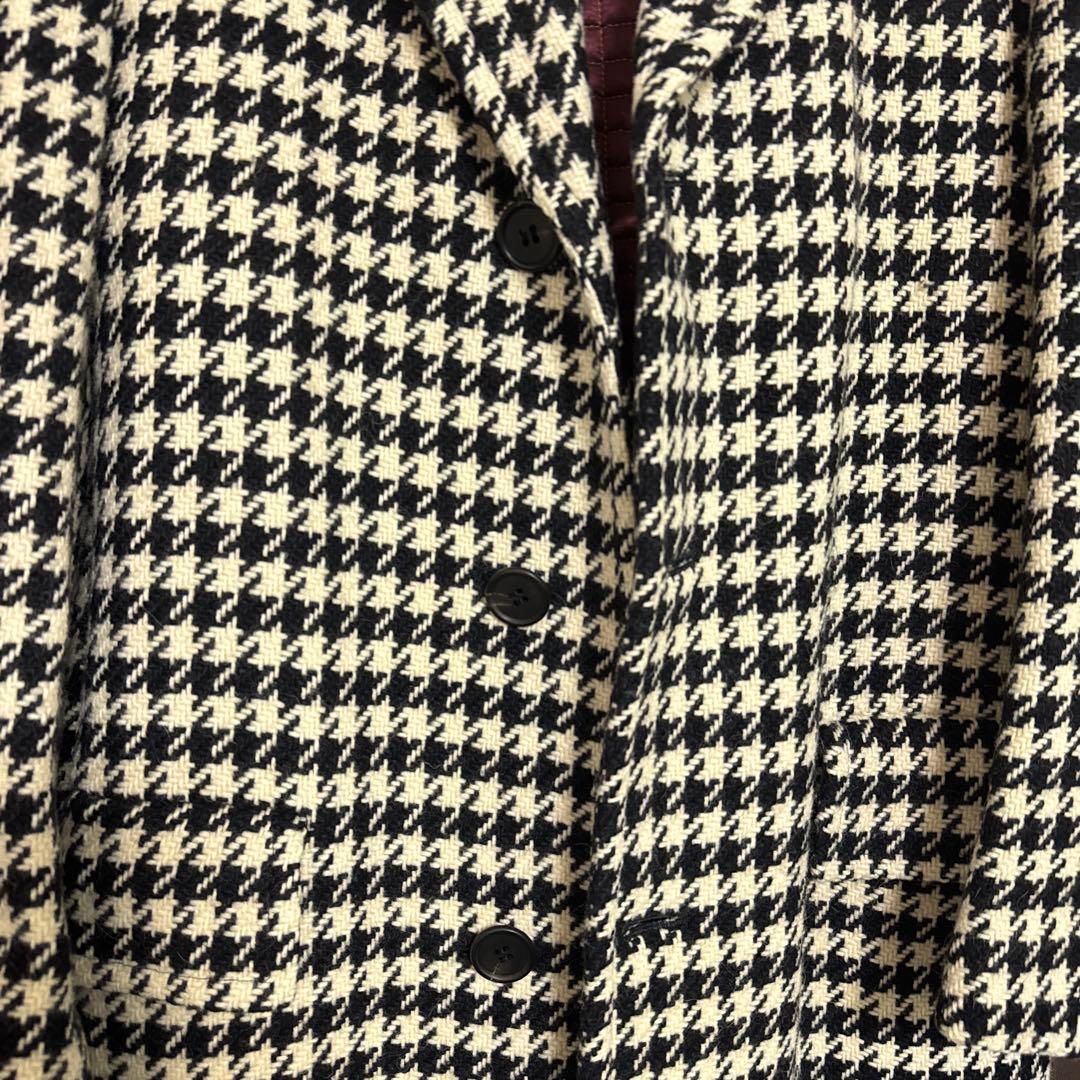 ポールスミス ハウンドトゥースチェスターコート