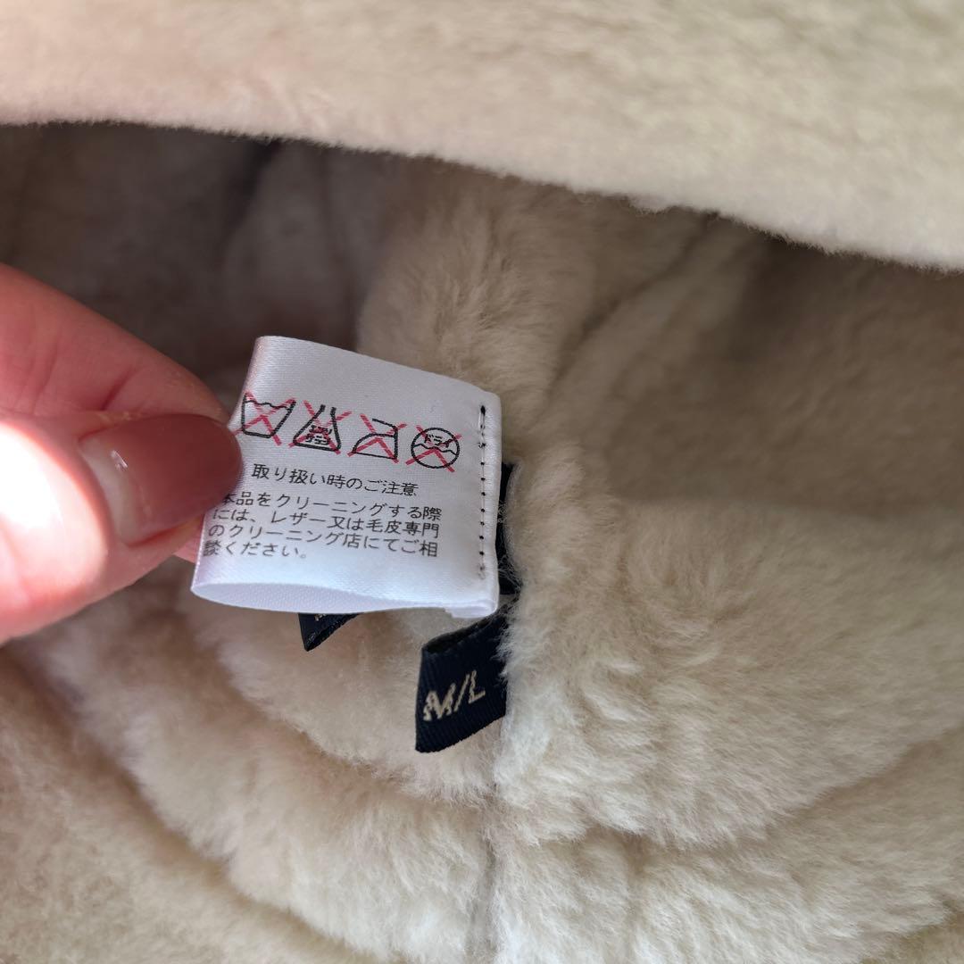 COACH ムートンファー帽子