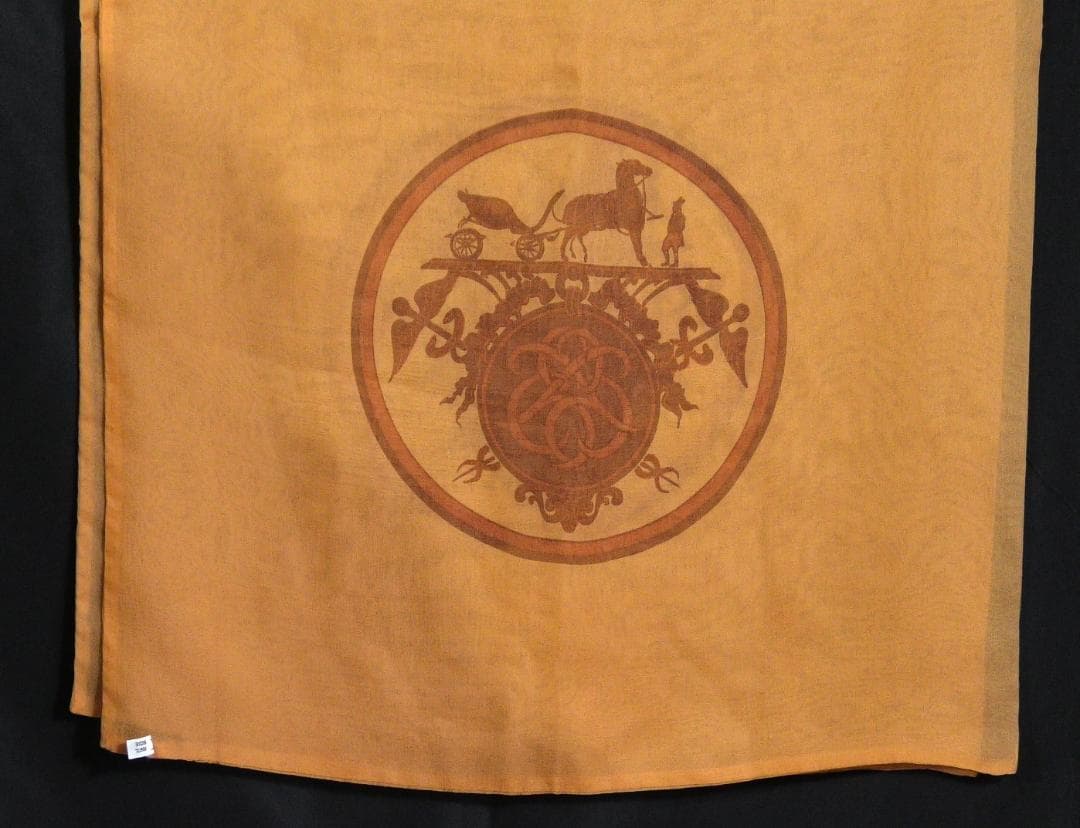 HERMES エルメス　大判ストール　ショール　　 D568