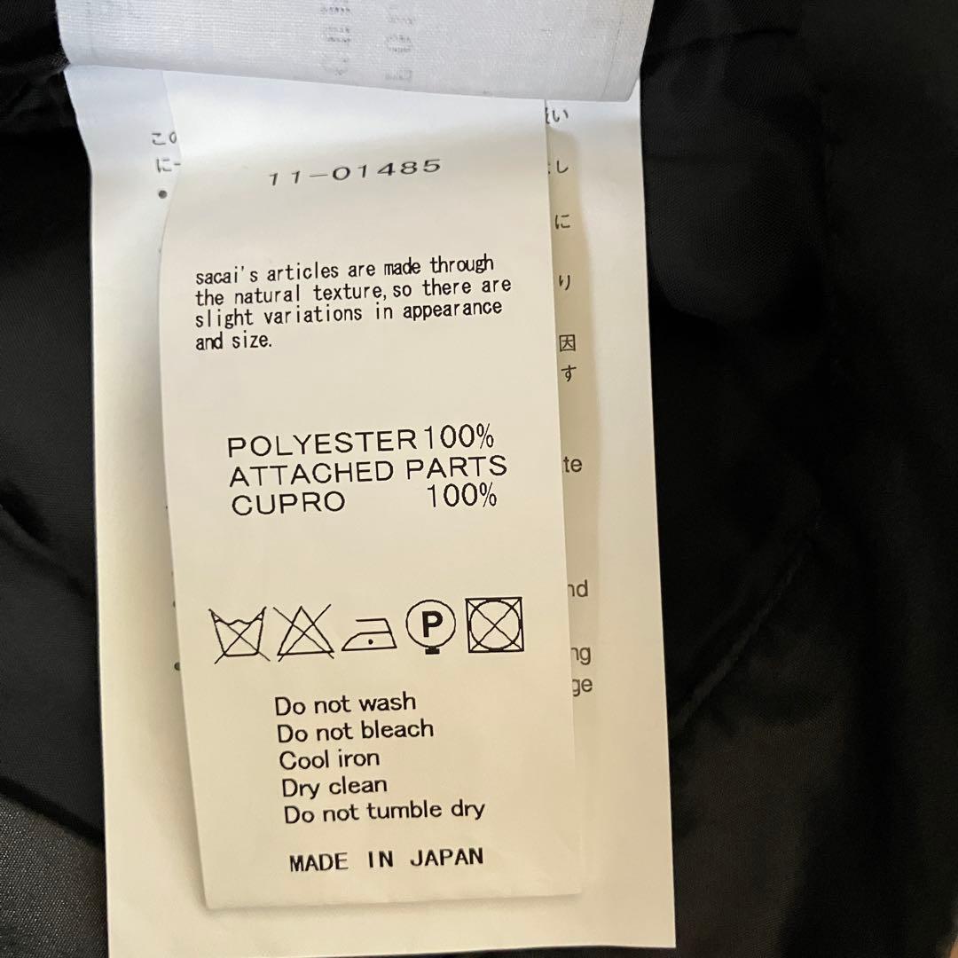 （K25865）★未使用★ sacai サカイ ナイロンパンツ サイズ1