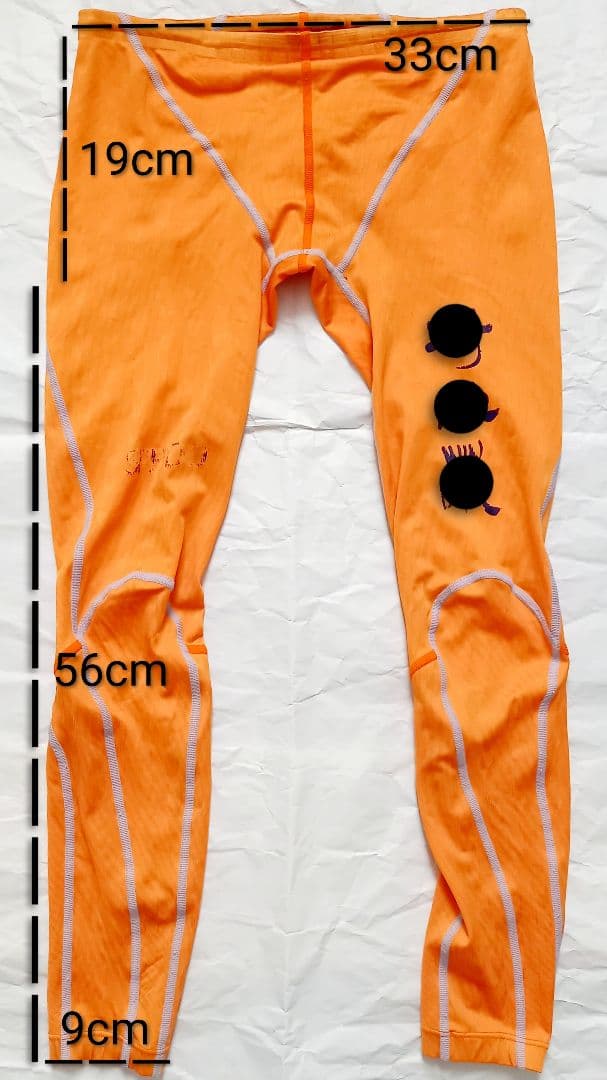 【期間限定出品】オレンジ系のロングスパッツ&競パン