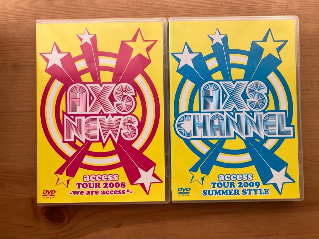 ミュージック access DVD AXS CHANNEL AXS NEWS DVD