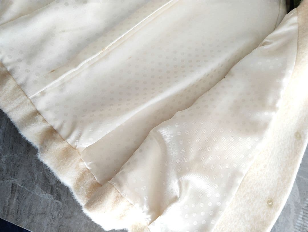 TO BE SHICフォックスファーベルスリーブジャケット☆アルパカ混FOXEY