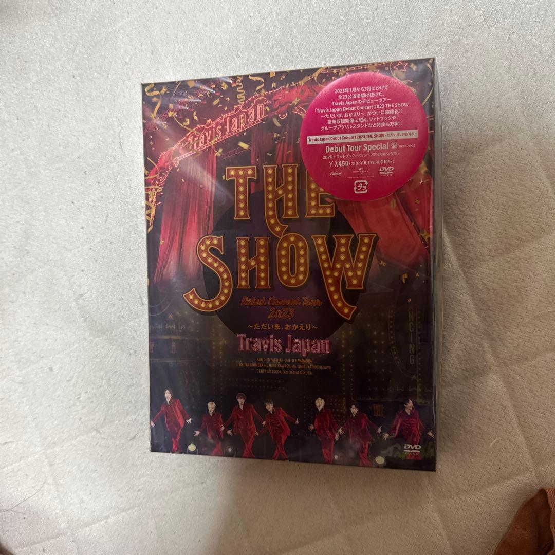TravisJapan THE SHOW 2023 アクスタ付きDVD