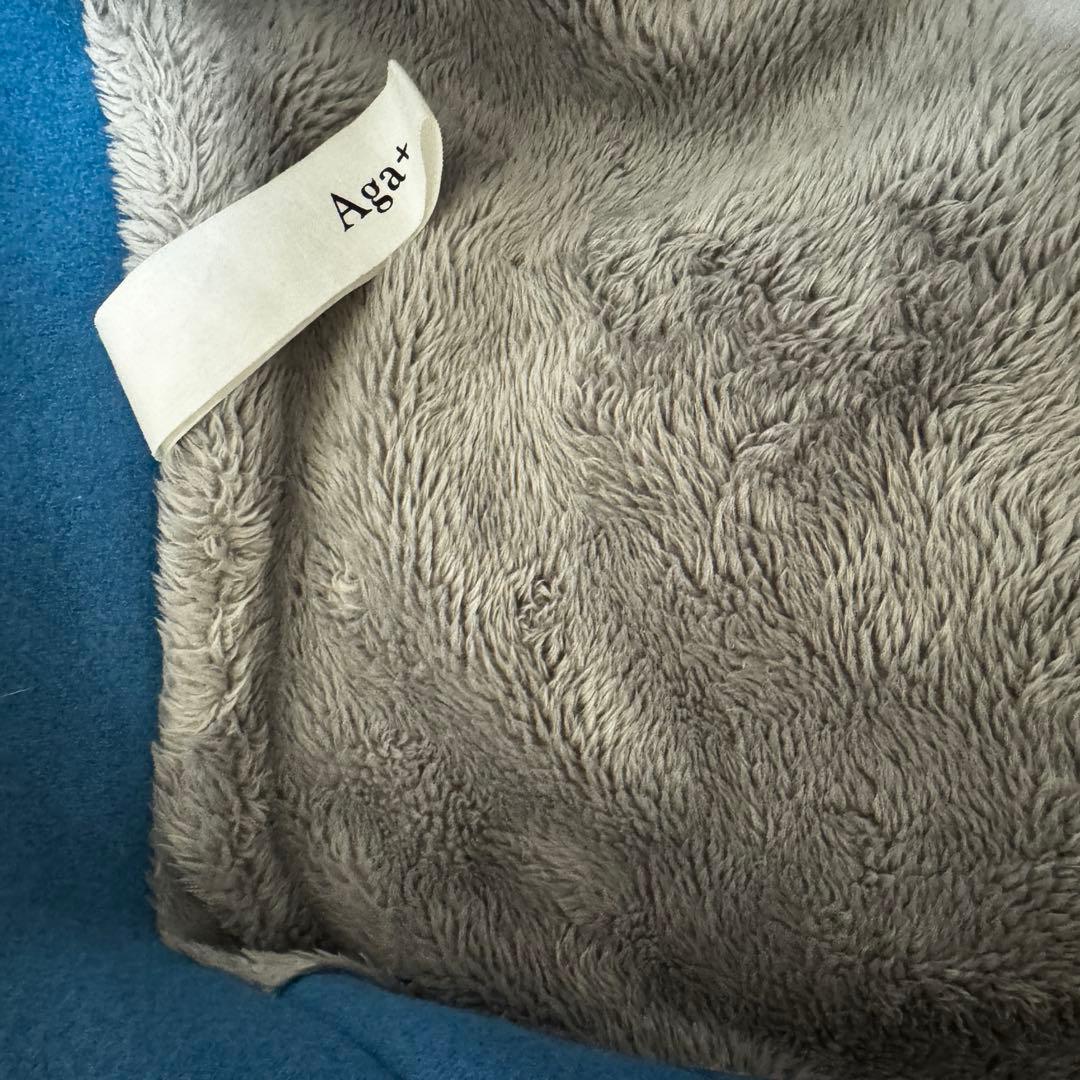 コクーン　ウール　コート aga + agaプラス　マンサール