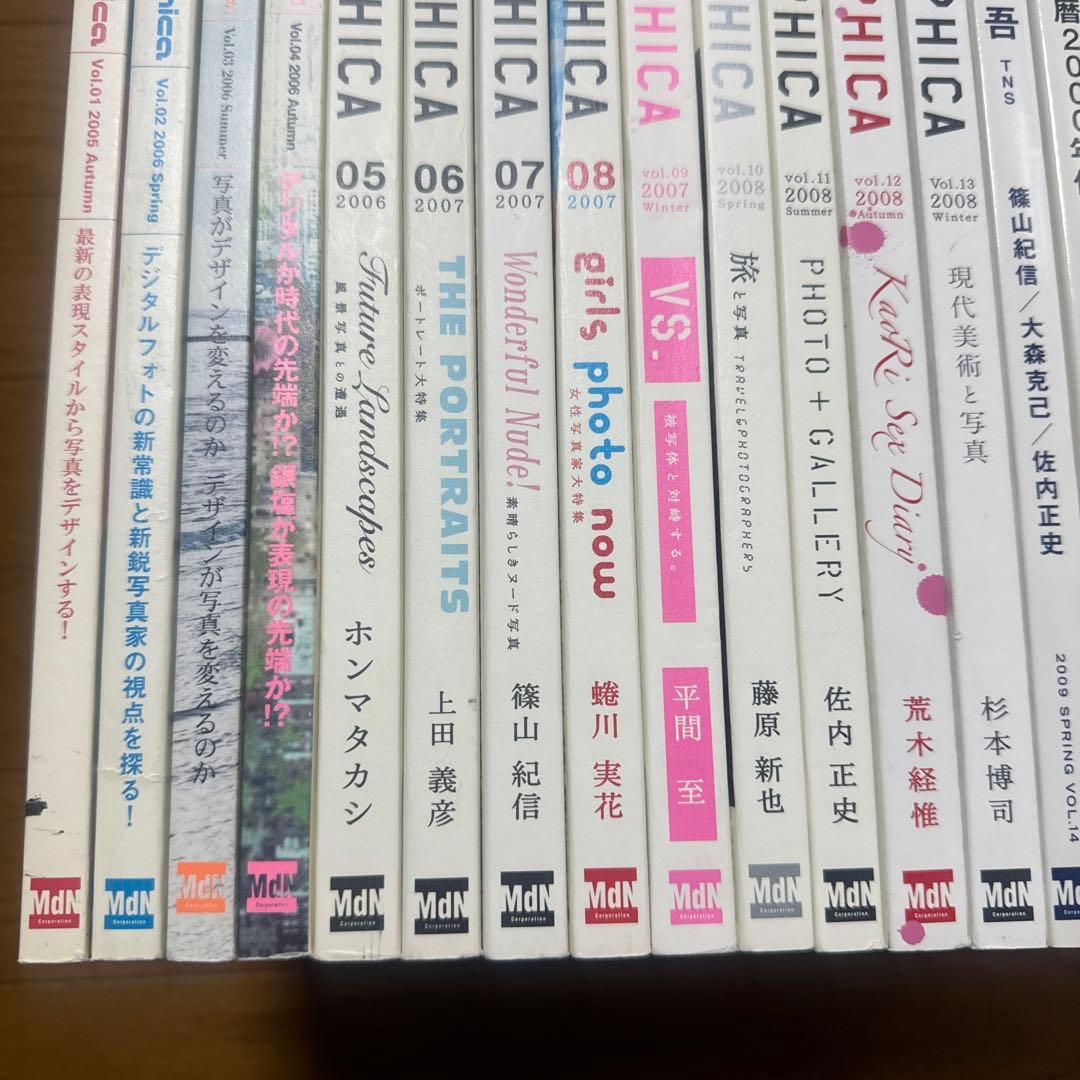 PHOTO GRAPHICAフォトグラフィカ 写真情報誌/現代美術　22冊セット