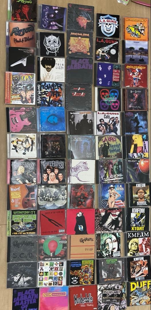 激安！洋楽メタル、ハードロックCD60枚まとめ売り！
