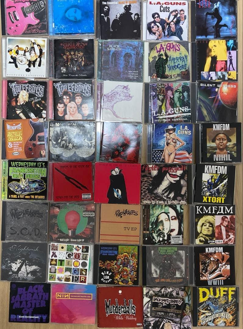 激安！洋楽メタル、ハードロックCD60枚まとめ売り！