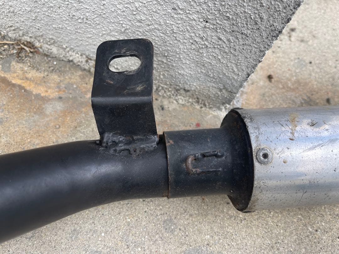 ゼファー400 4-2-1マフラー メーカー不明