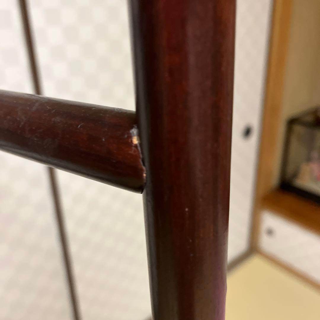 衣桁　着物掛け　昭和レトロ　折りたたみ　アンティーク　衣紋掛け　和家具　木製