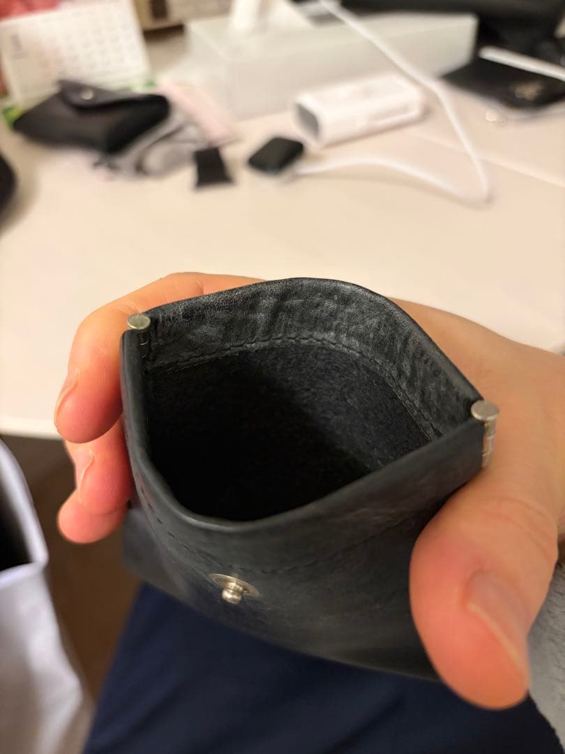 小物 Hender Scheme clasp wallet BLACK