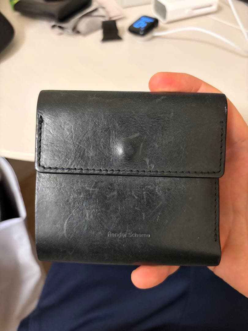 小物 Hender Scheme clasp wallet BLACK