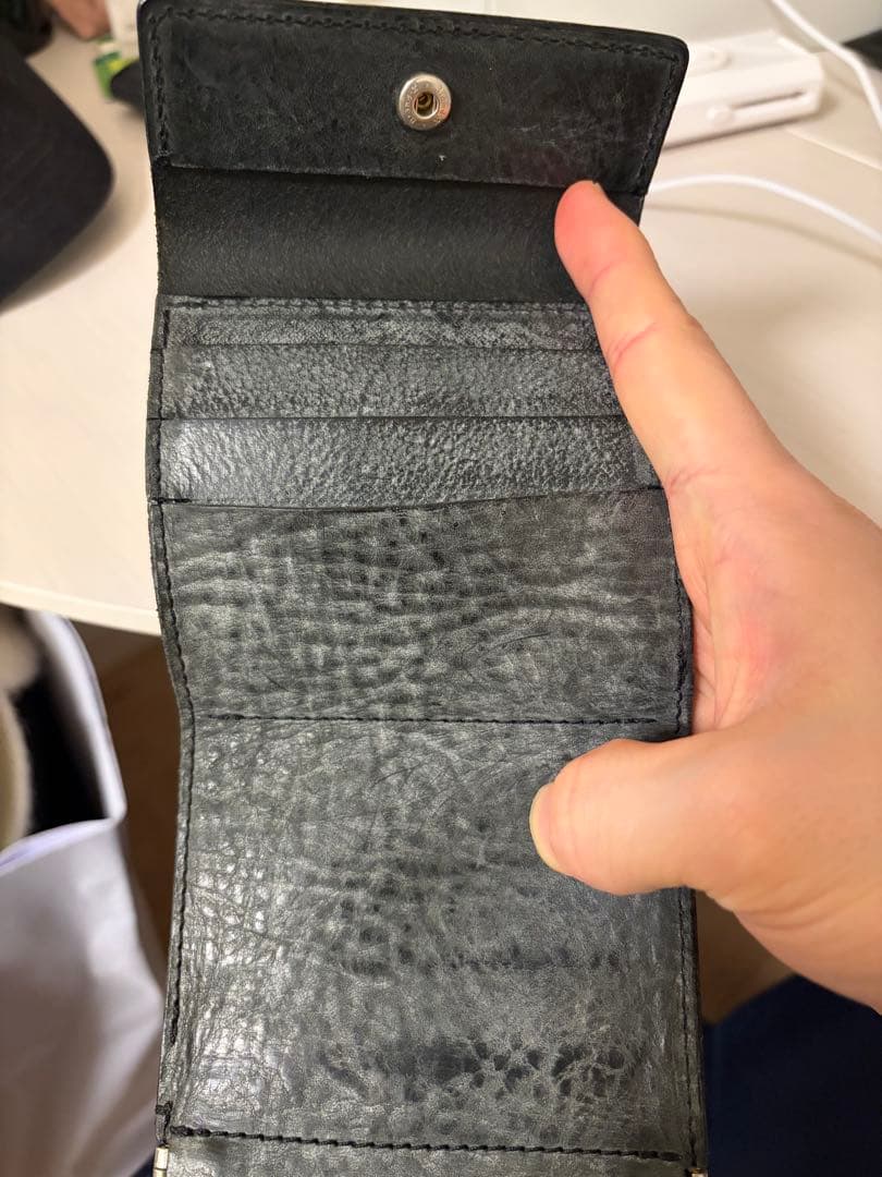 小物 Hender Scheme clasp wallet BLACK