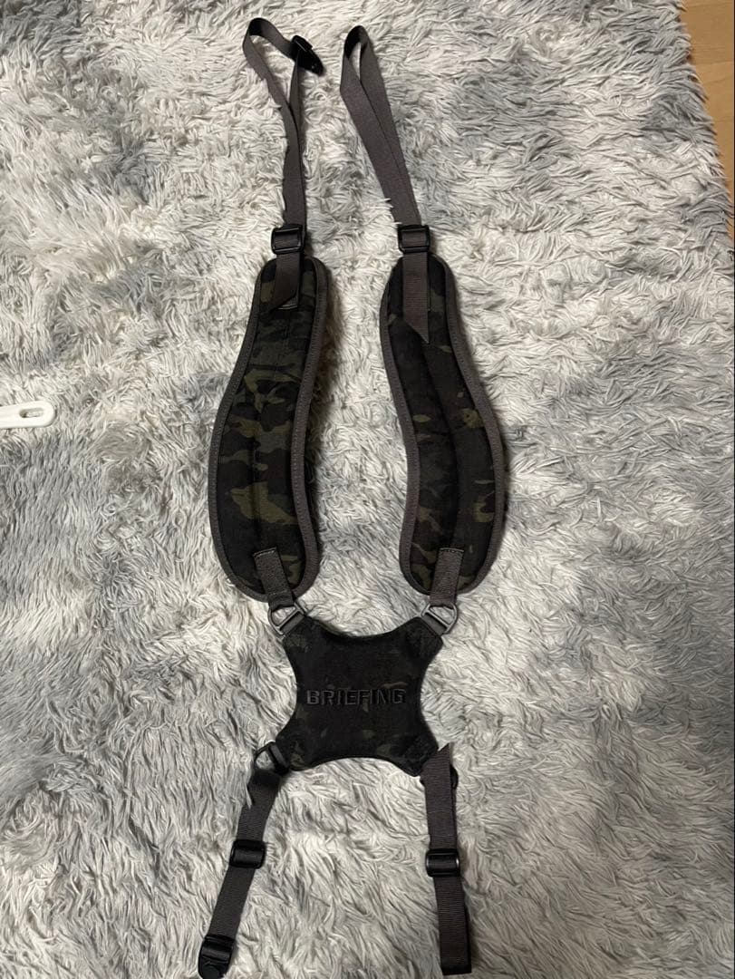 ブリーフィング　ブラックカモ　 キャディバッグ　美品