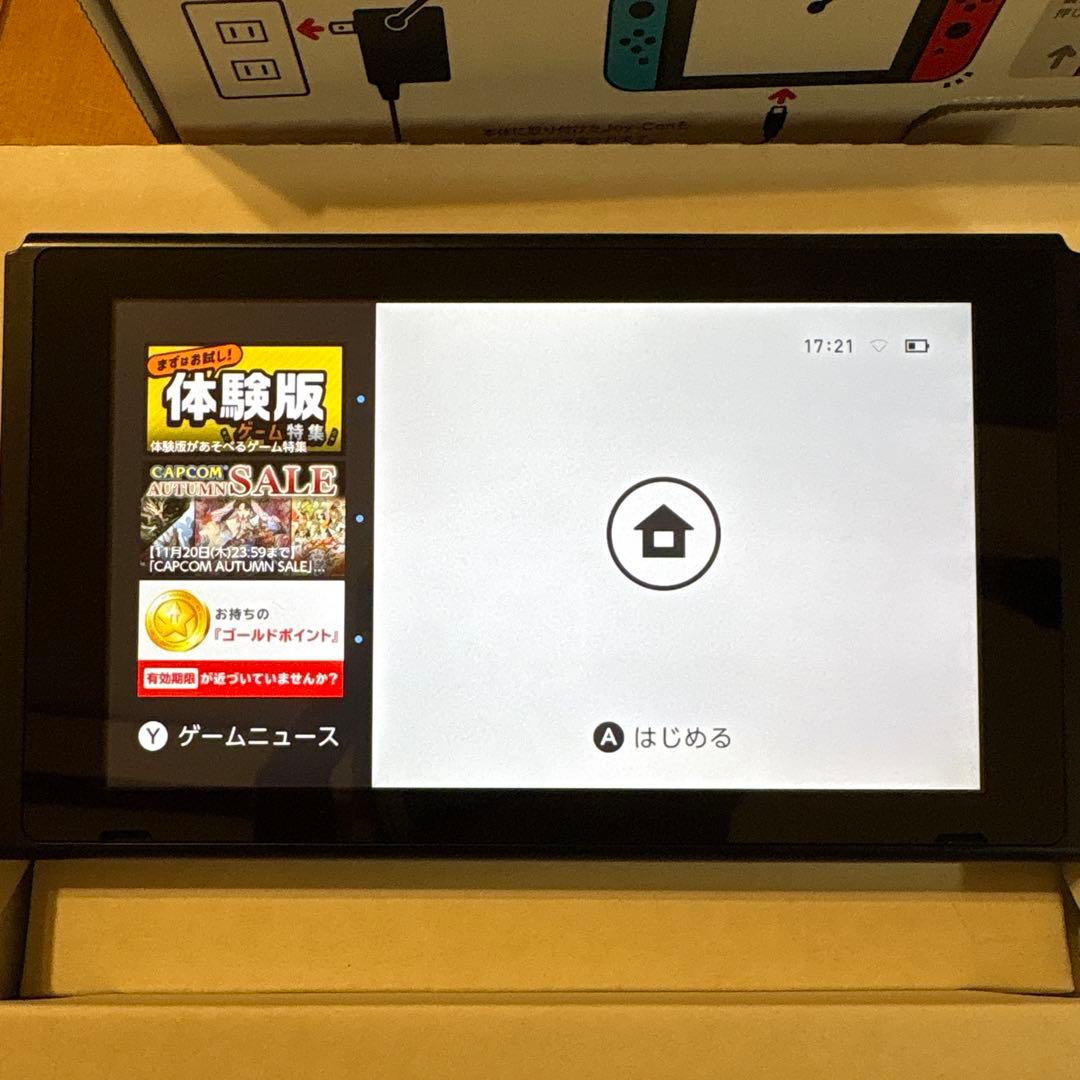 Nintendo Switch ネオンレッド/ブルー 本体セット美品