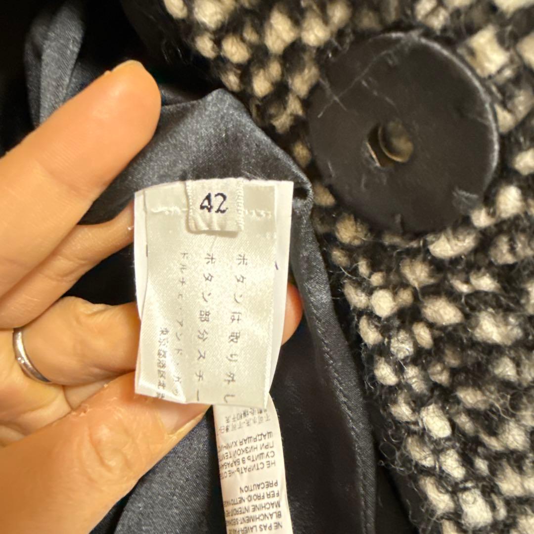 極美品⭐︎Dolce & Gabbana ツイードジャケット　レディース　42