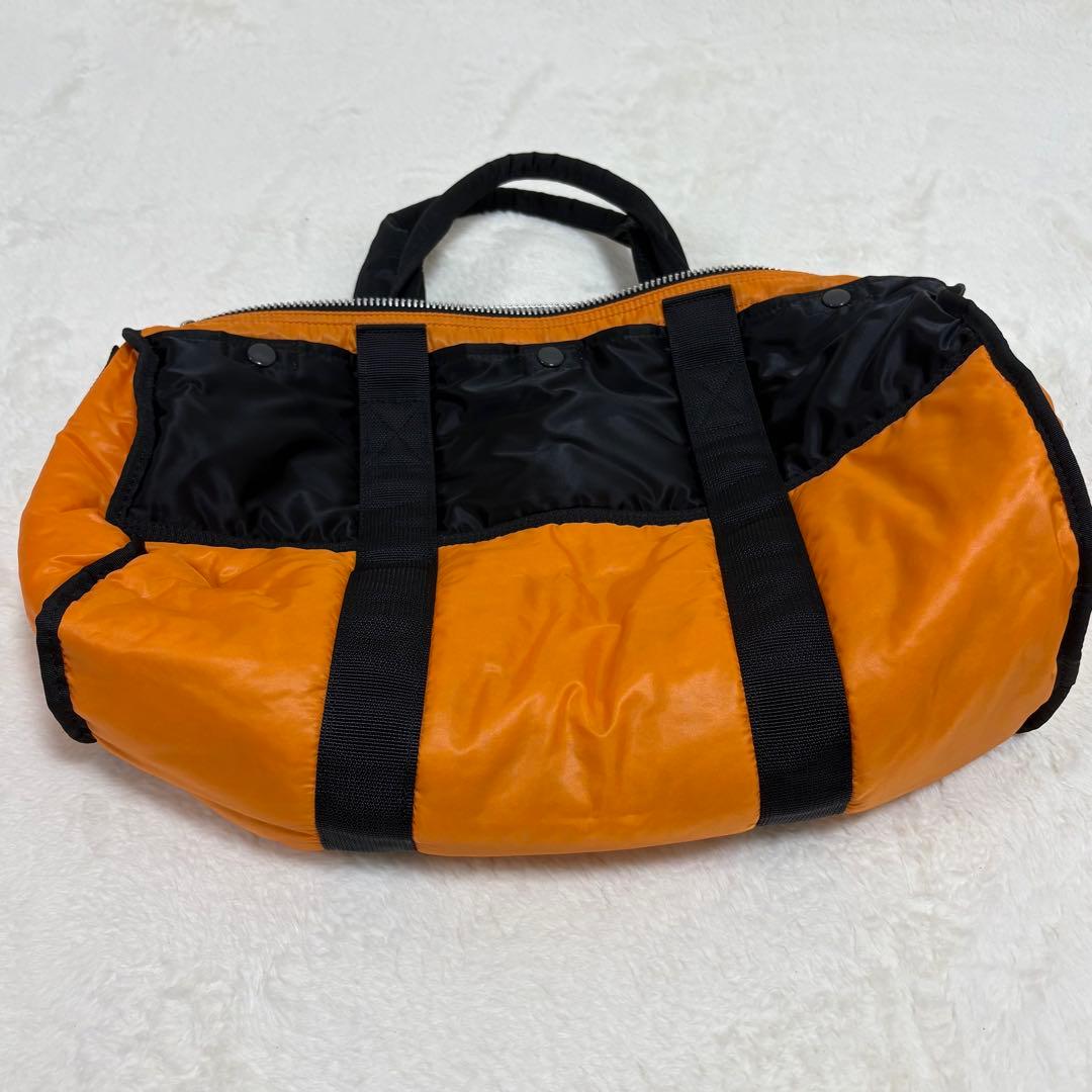 ✨極上品✨ PORTER　タンカー　2way　ドラムバッグ　ボストンバッグ　黒