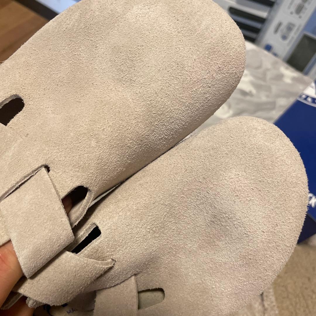【定価以下！】BIRKENSTOCK Boston BS ベージュ 41