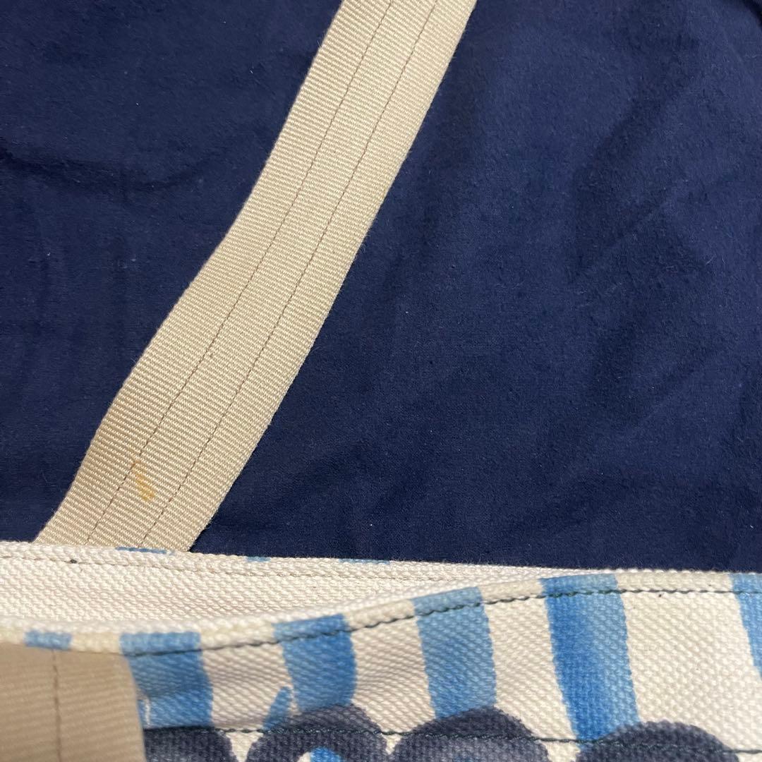 【美品】PRADA キャンバス オーストリッチ トートバッグ　汽車