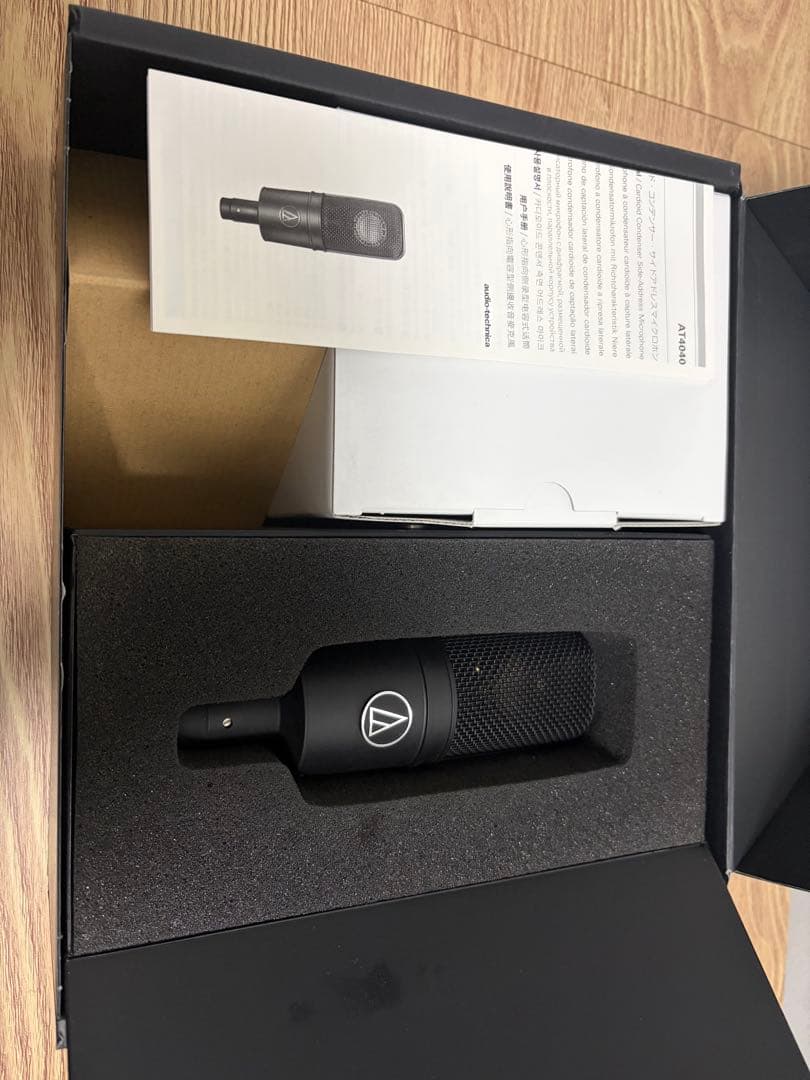 配信機器・PA機器・レコーディング機器 audio technica AT4040