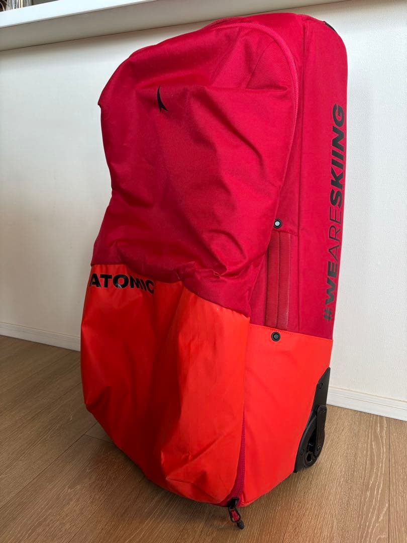 アトミックTROLLEY 90L RED [ブーツバッグ キャリータイプ]