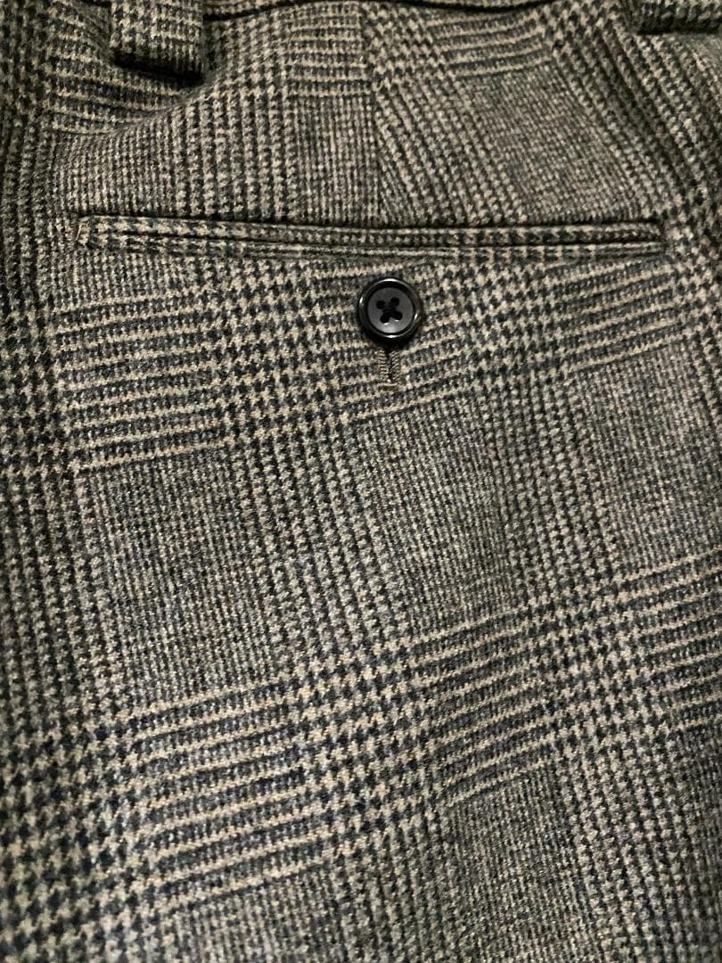 FOX BROTHERS グレンチェックフランネル