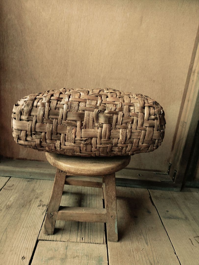 ぱ*ぽ様 信州安曇野の山葡萄かごバック 里山手仕事