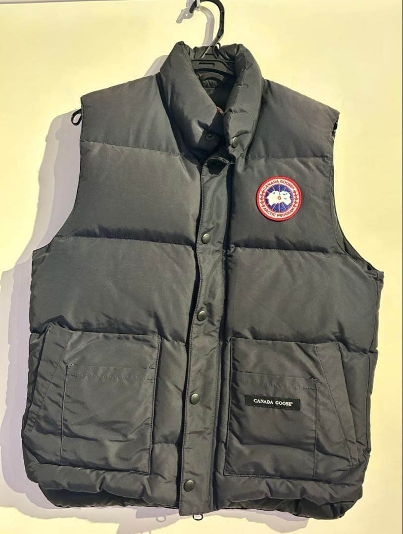 【美品】  ダウンベスト　748 ネイビー