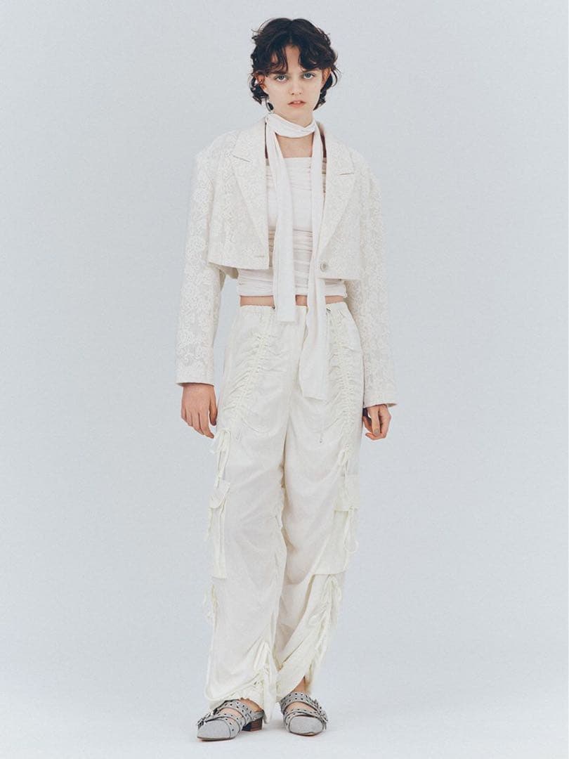 美品✨ FURFUR リボンディテールカーゴパンツ