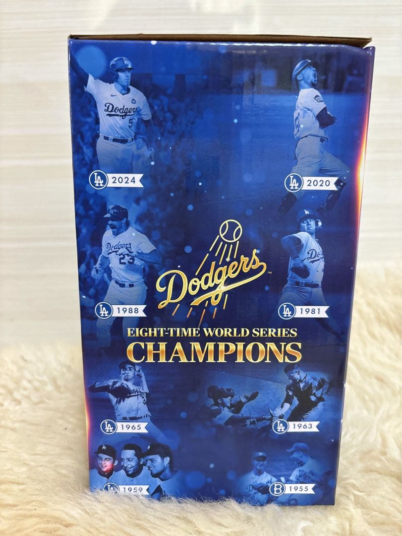お値下 ギブアウェイ❗️優勝 ドジャース ワールドシリーズ トロフィー レプリカ