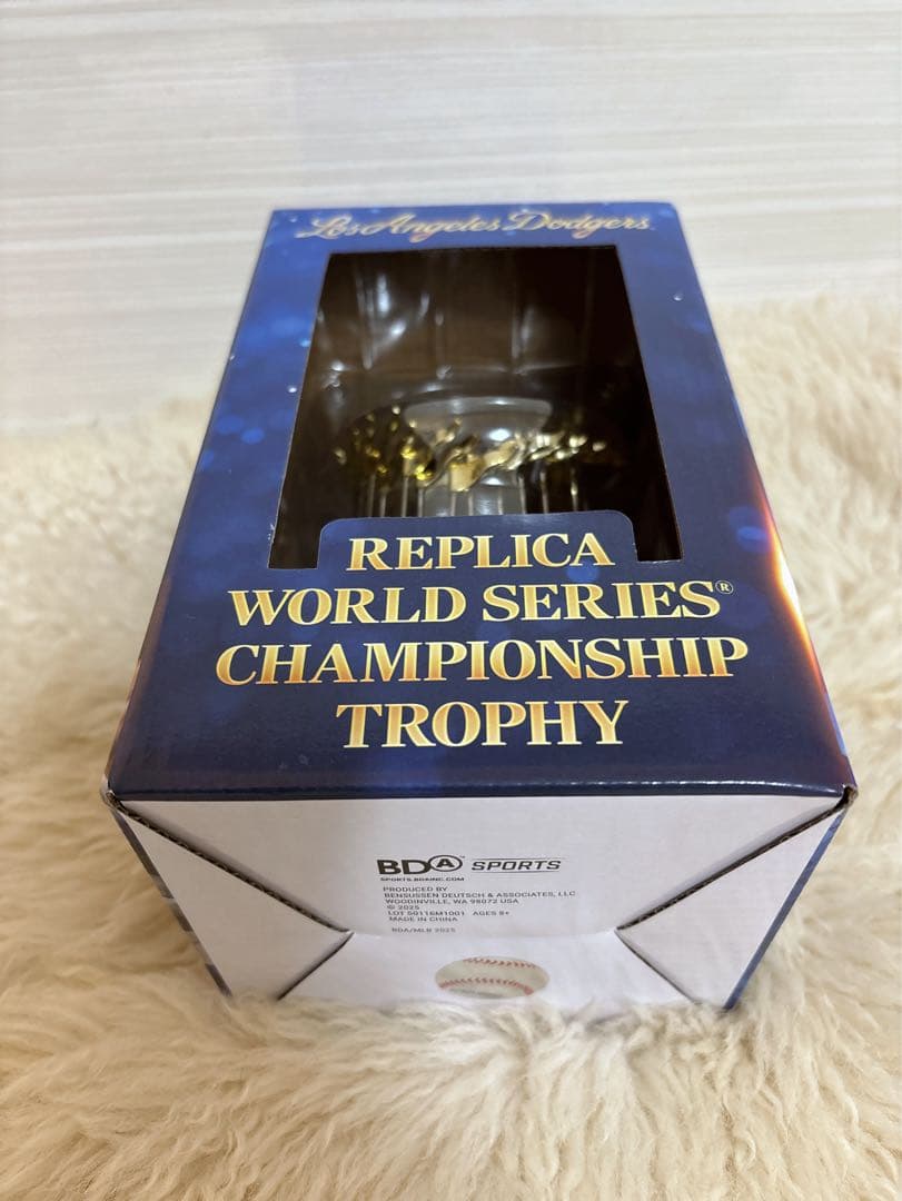 お値下 ギブアウェイ❗️優勝 ドジャース ワールドシリーズ トロフィー レプリカ