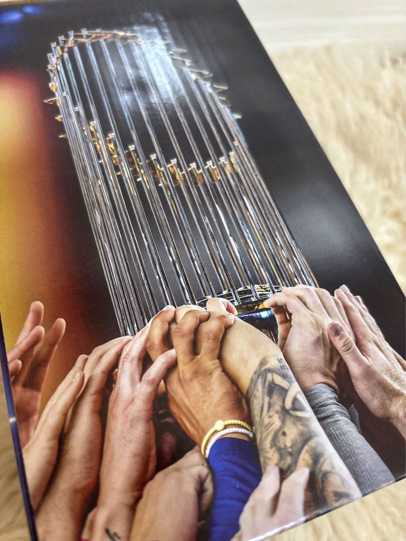 お値下 ギブアウェイ❗️優勝 ドジャース ワールドシリーズ トロフィー レプリカ