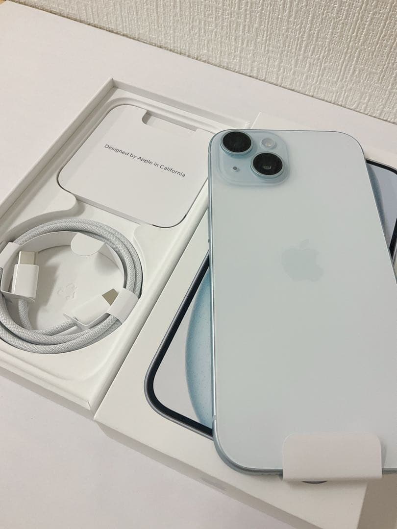 ★新品未使用★ IPHONE 15 128GB Blue 【即日発送】