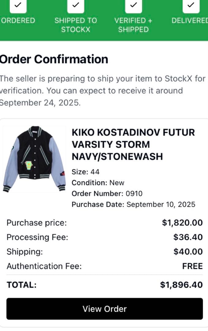 ジャケット・アウター KIKO KOSTADINOV 22SS varsity jacket