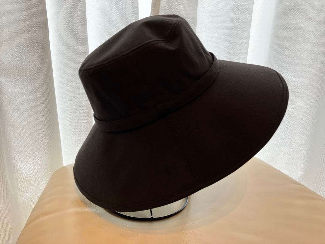 新品　試着のみ　サンバリア　黒　ウィンドハット　Lサイズ